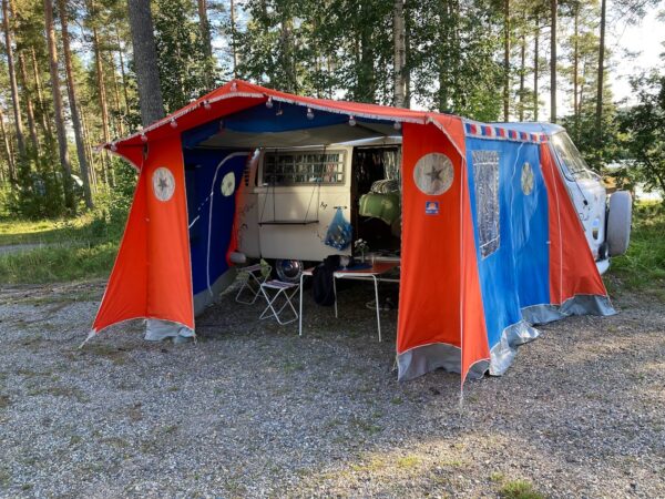 Luftkyld campingglädje