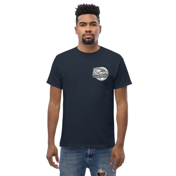 T-shirt med tryck på vänster bröst. - Bild 5