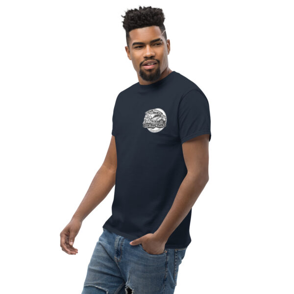 T-shirt med tryck på vänster bröst. - Bild 6